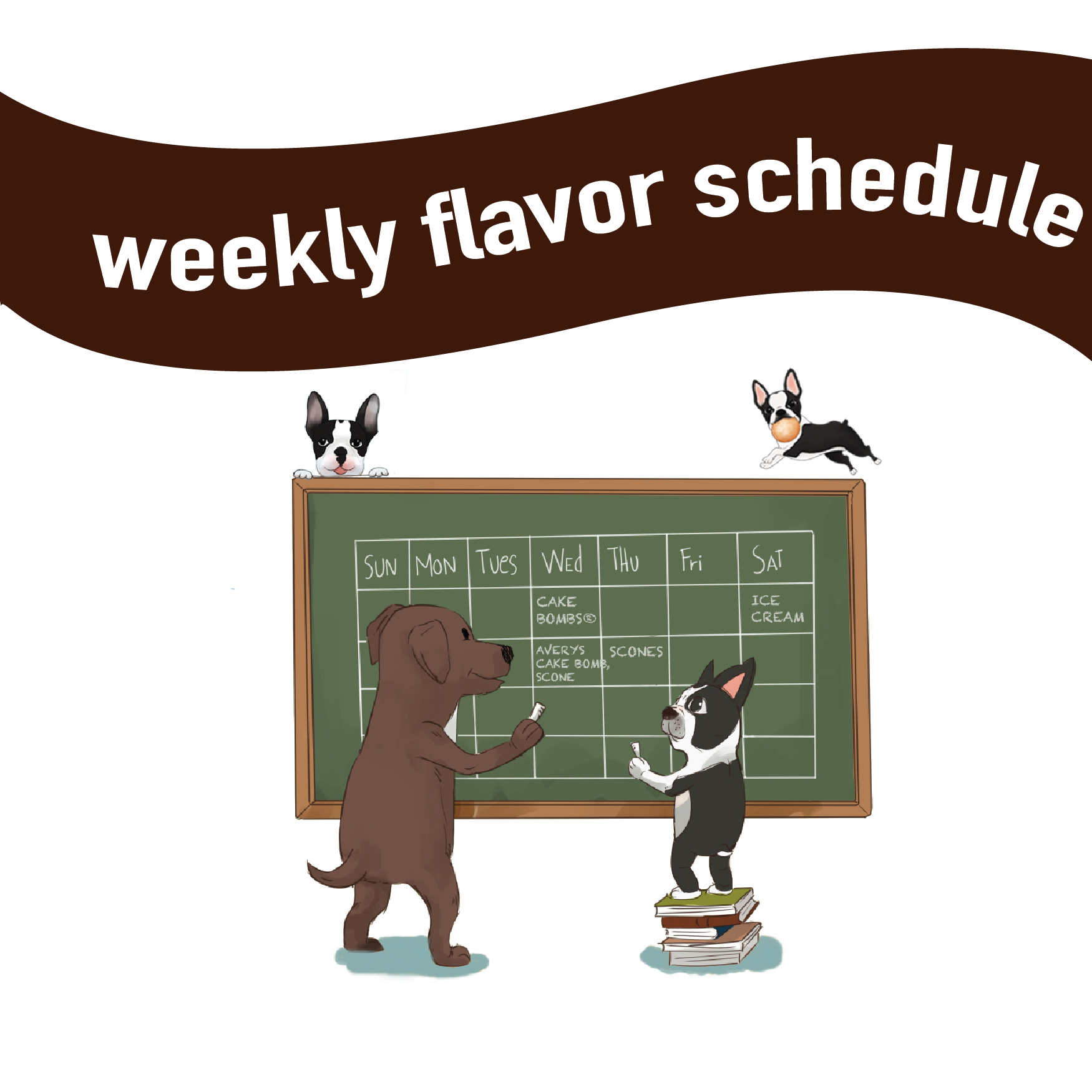 pipeline bakeshop & creamery menu weekly flavor schedule
